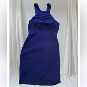 CITY STUDIO EUC BLUE WOMENS DRESS SUMMER WINTER WEDDING HOLIDAY FORMAL SIZE 5